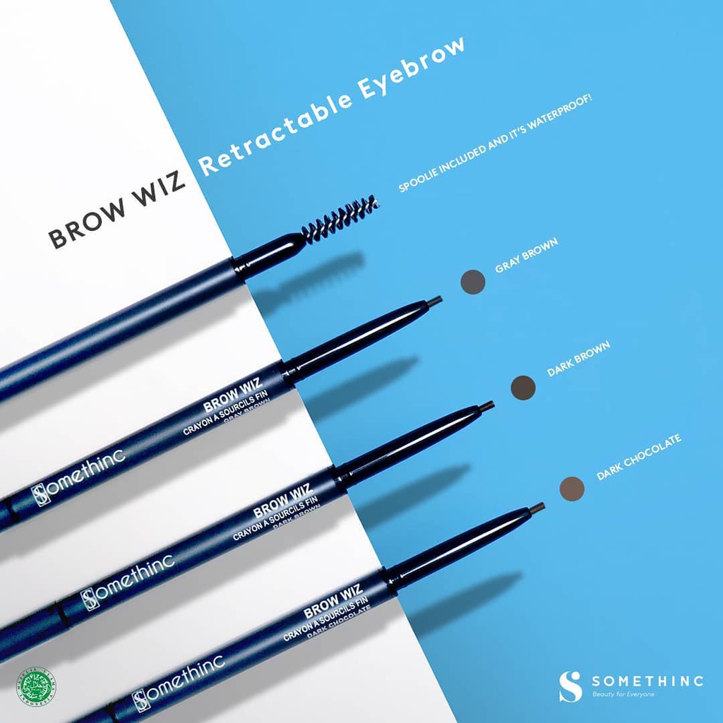 ❤ BELIA ❤ SOMETHINC Brow Wiz | Slim Eyebrow Pencil | BPOM | Pensil Alis