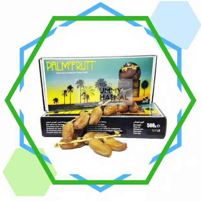 

KURMA TUNISIA TANGKAI PALM'FRUTT 500gram