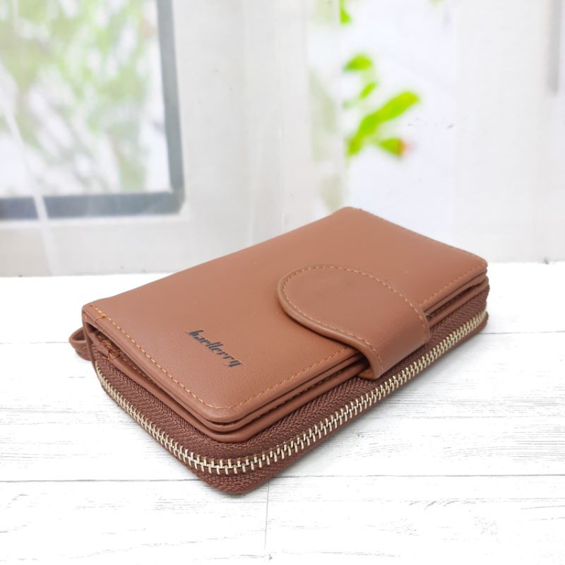 COD DOMPET WANITA KANCING SEDANG. DOMPET LIPAT RESLETING WANITA.