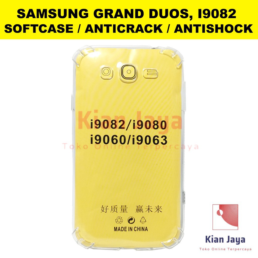 Softcase Anticrack Handphone Samsung Galaxy Grand Duos i9082 / i9080 / i9060 / i9063 Antishock, Casehp, Siliconcase