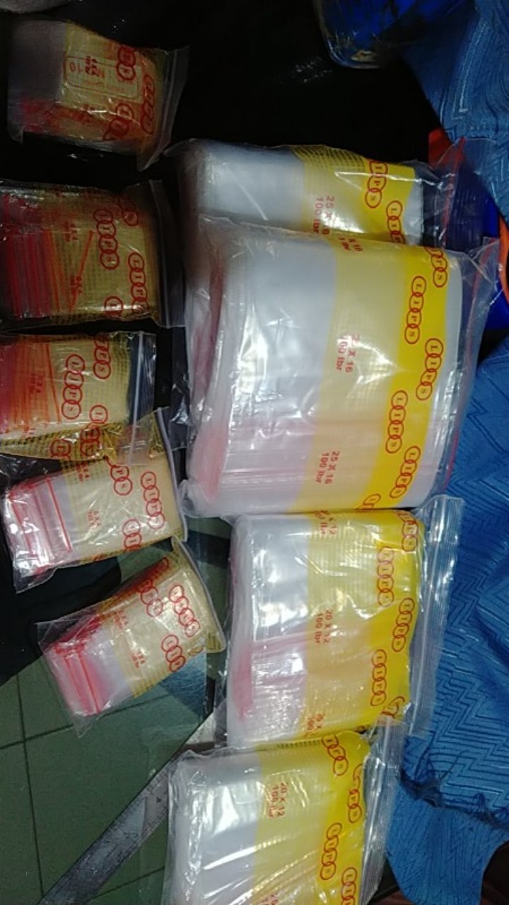 Plastik Klip Uk 16x25, Plastik Zipper Lock