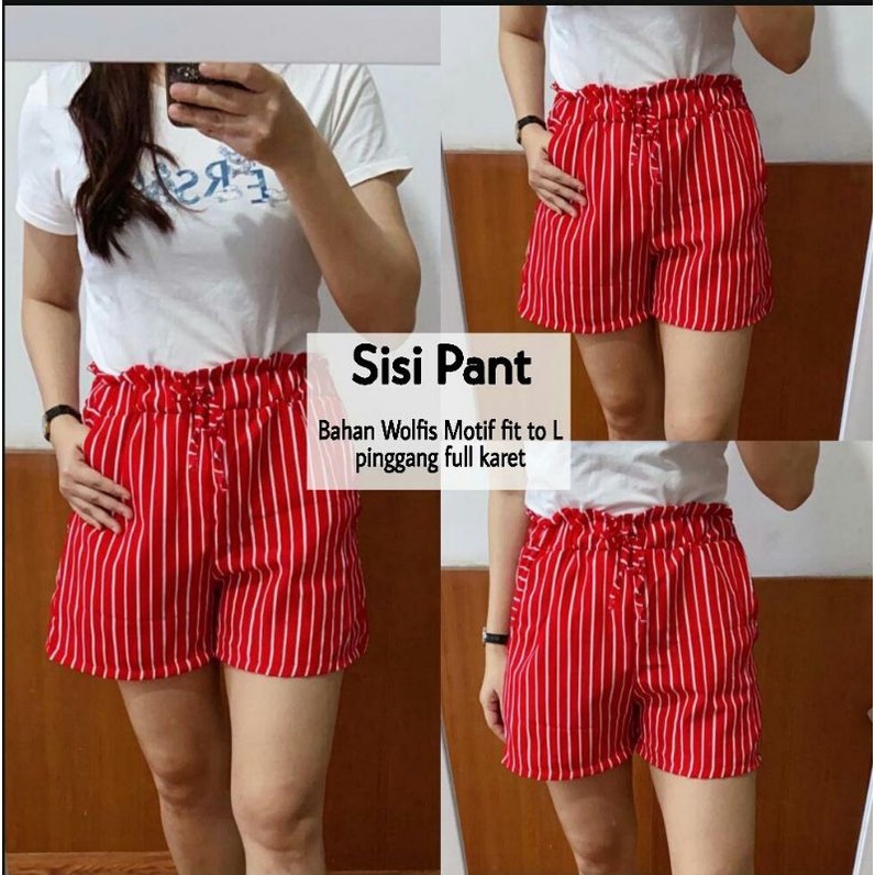 JCMP - Sisi Pant / Celana Pendek Wanita Korean Terbaru