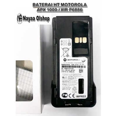 BATERAI HT MOTOROLA APX 1000 XIR P8668i BATRE MOTOROLA APX1000 P8668