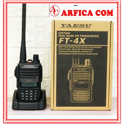 JUAL HT YAESU FT 4X FT4X FT-4X DUALBAND GARANSI RESMI MURAH