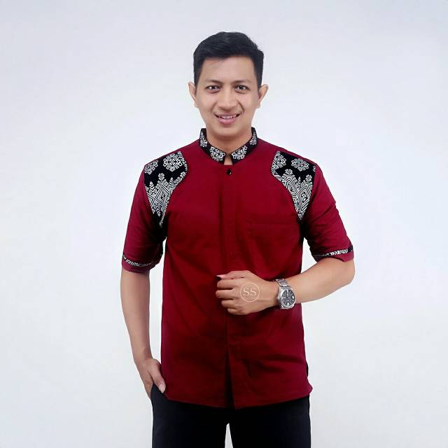 Baju Koko Kurta Dewasa Lengan 3/4 Dan Lengan Pendek Material Catton Adem Serap Keringat