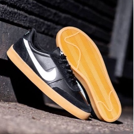 NK KILLSHOT X JCREW BLACK WHITE GUM ORIGINAL SNEAKERS PRIA