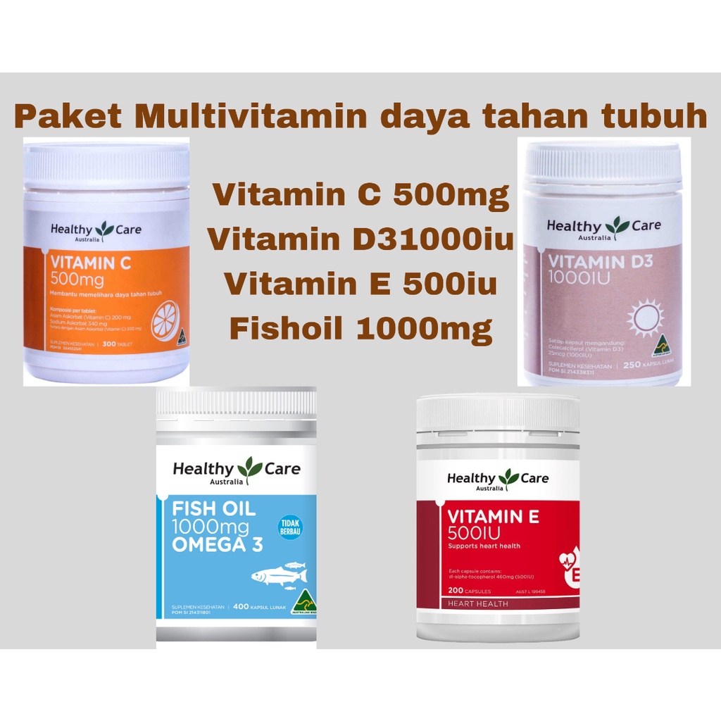 Jual Healthy Care Multivitamin Seharihari ( Vitamin C, Vitamin D3