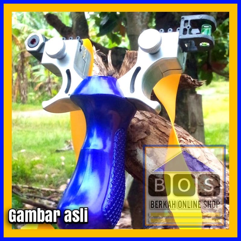 KETAPEL OLAHRAGA SLINGSHOT PLUS FLATBAND