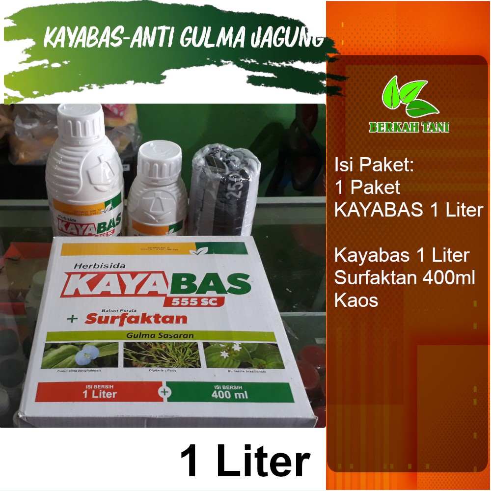 Kayabas 1 Liter Herbisida Selektif Jagung