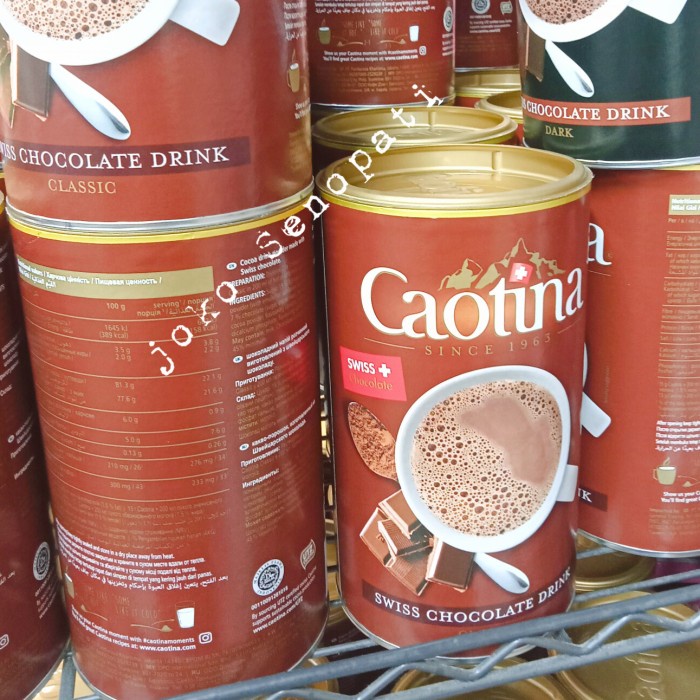 

CAOTINA SWISS CHOCOLATE DRINK CLASSIC 500G