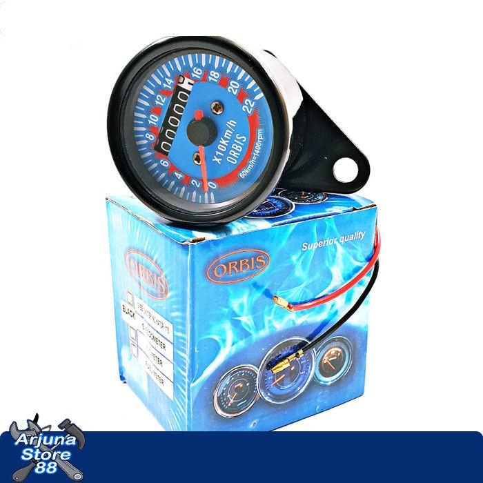 Speedometer LED Motor Orbis Universal Variasi Motor