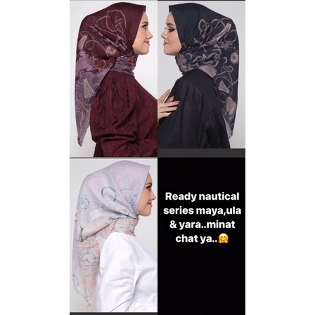 buttonscarves nautical series | yara | maya | ula