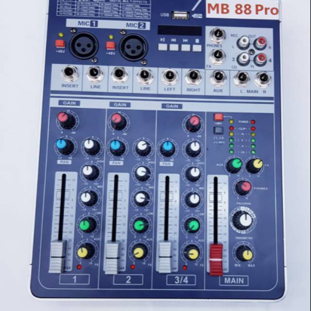 Mixer MB 88 Pro 4 ch / Mixer 4ch MB 88 pro