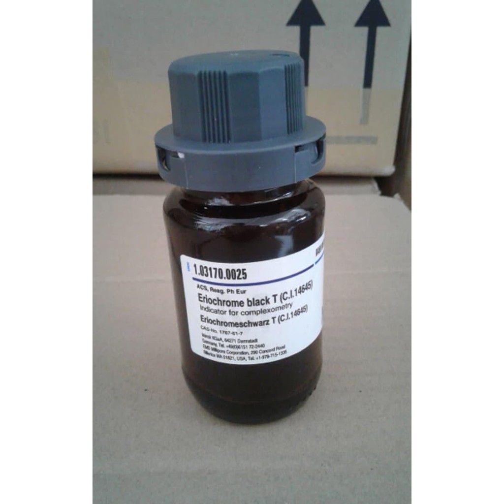 Diskon Merck 103170 Eriochrome Black T Ebt Indicator 25 Gr Kualitas   Ec9b3fcc726e0124c4b442ea43451962