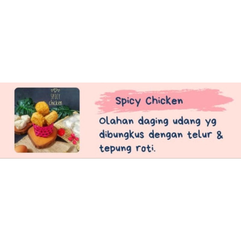 

spicy chiken isi 10