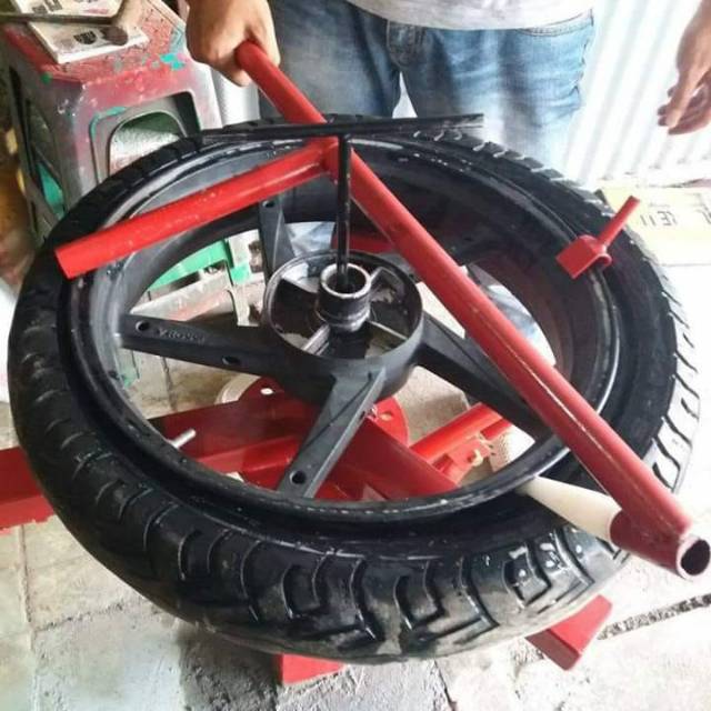 Alat bongkar pasang ban manual murah tire changer