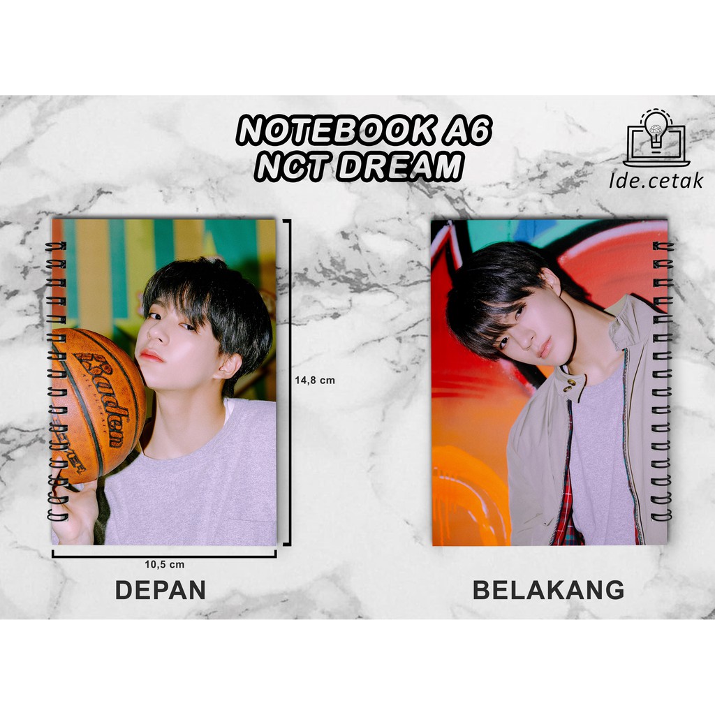 

Notebook NCT 2020 Unofficial A6 / Buku Catatan A6 / Notes Kpop Murah Isi 50 Lembar BACA DESKRIP