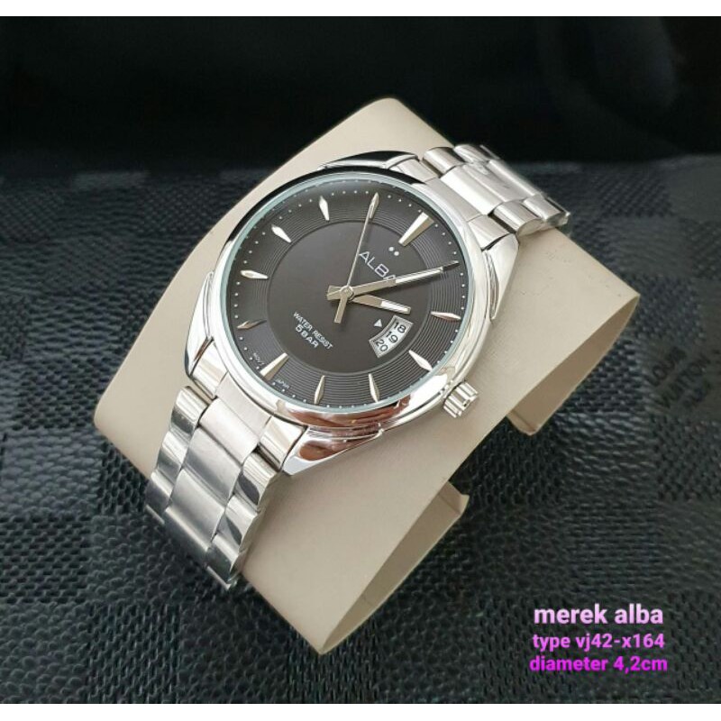 Alba Jam tangan wanita pria alba / jam tangan wanita pria alba Jam Tangan Stainless