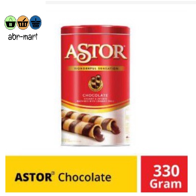 

ASTOR KALENG COKLAT 330 GR BESAR [ 1 DUS ISI 6 PCS ] - EXP 10.2025