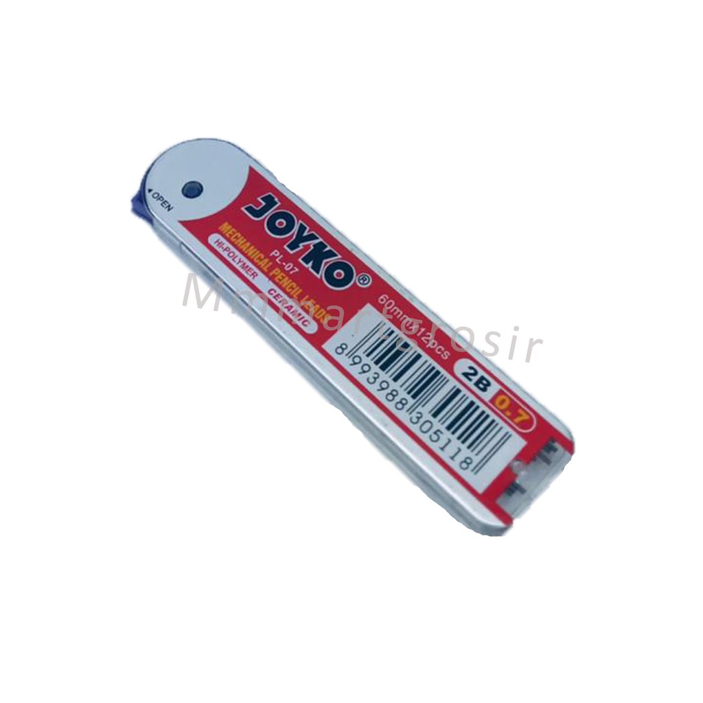 Joyko / Mechanical Pencil Leads / Isian Pensil / 60mm x 12pcs /PL-07