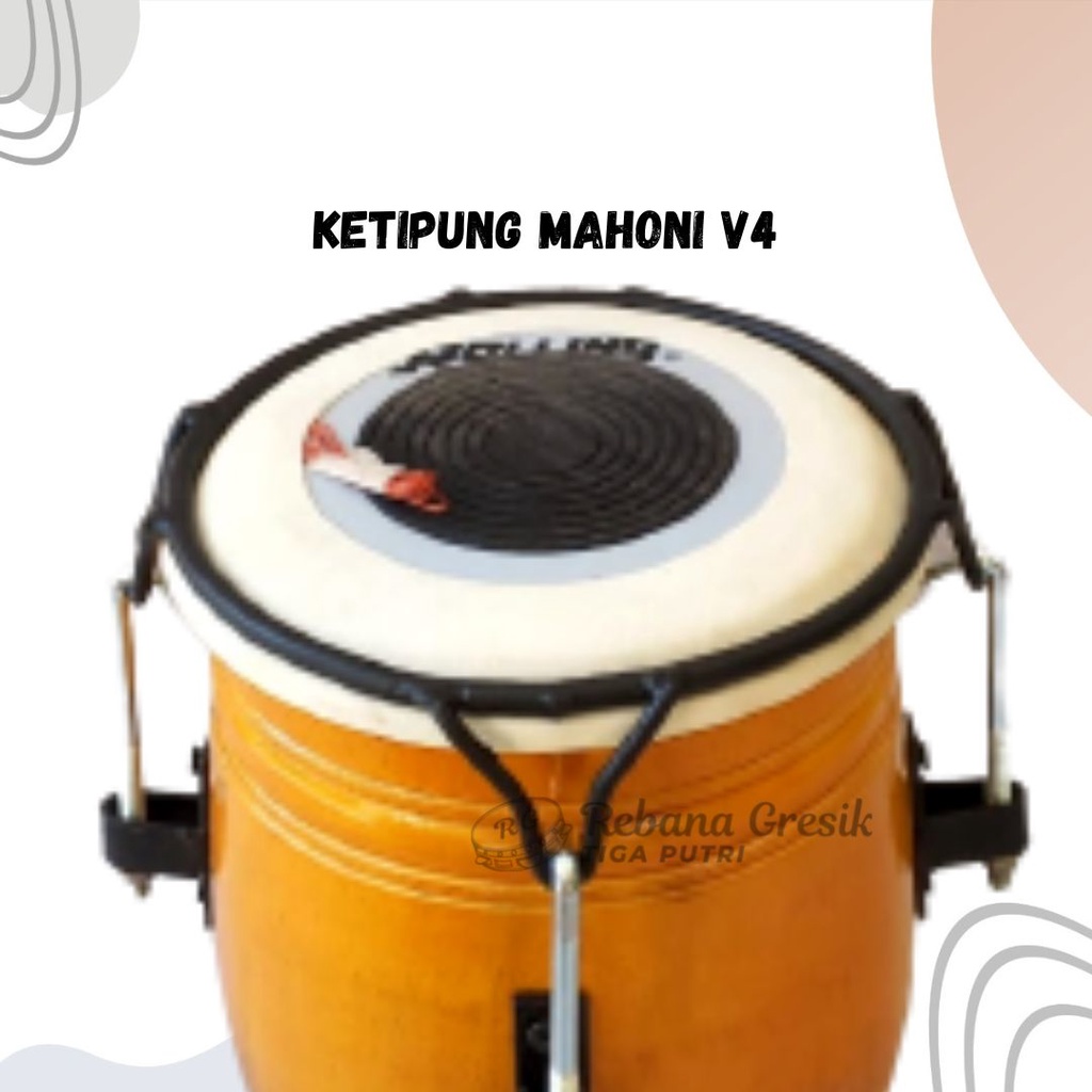 ketipung kendang kendang dangdut gendang dangdut satu set kayu mahoni