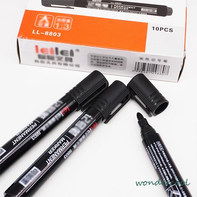 Permanent Marker Spidol Permanen Round Tip Joyko Refillable-Won