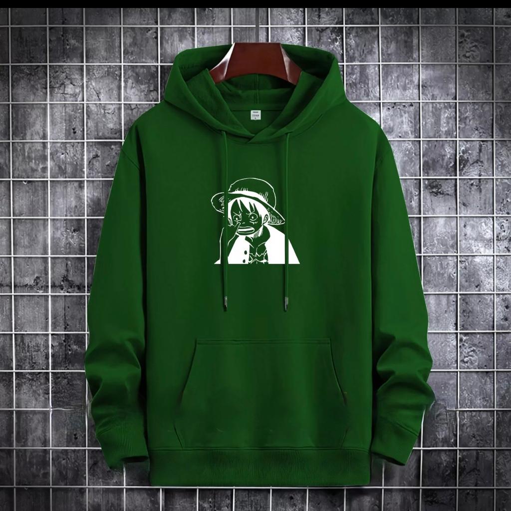 SWEATER HOODIE LUFFY NGUPIL / HOODIE MURAH TERLARIS / HOODIE PRIA DAN WANITA / UNISEX / HOODIE PRINTING