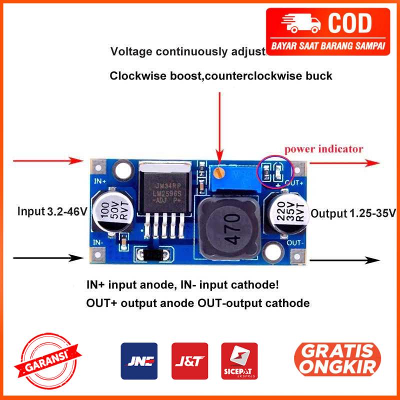 LM2596S DC-DC Step Down Power Module