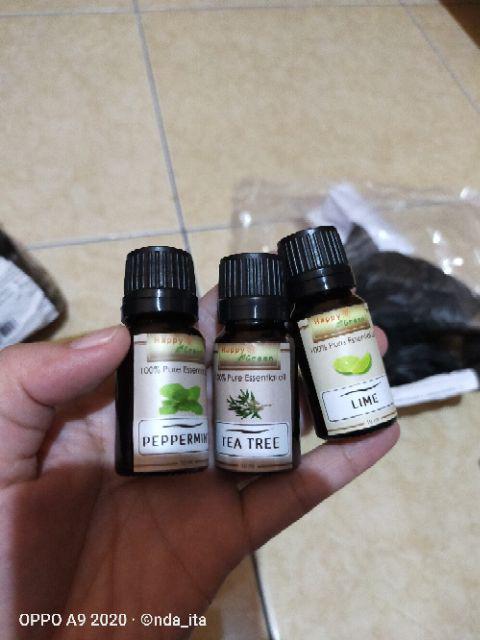 Happy Green Lime Essential Oil - Minyak Atsiri Jeruk Nipis Murni