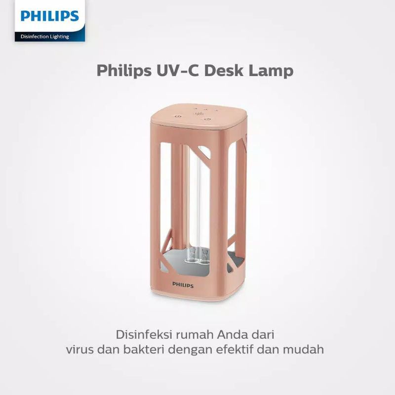 Philips UVC Desk Lamp (Rose Gold)