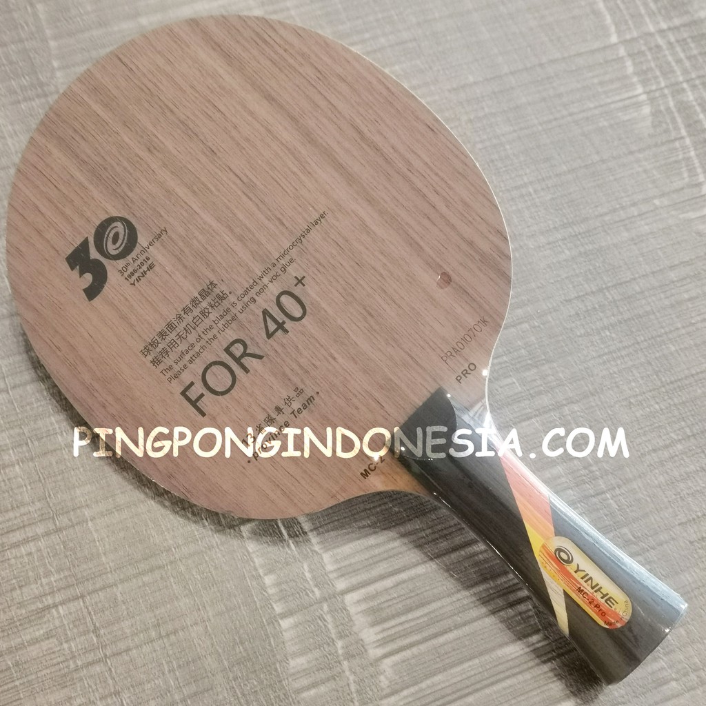 Yinhe MC2 PRO - FL - Blade Kayu Pingpong Tenis Meja Bat Bet