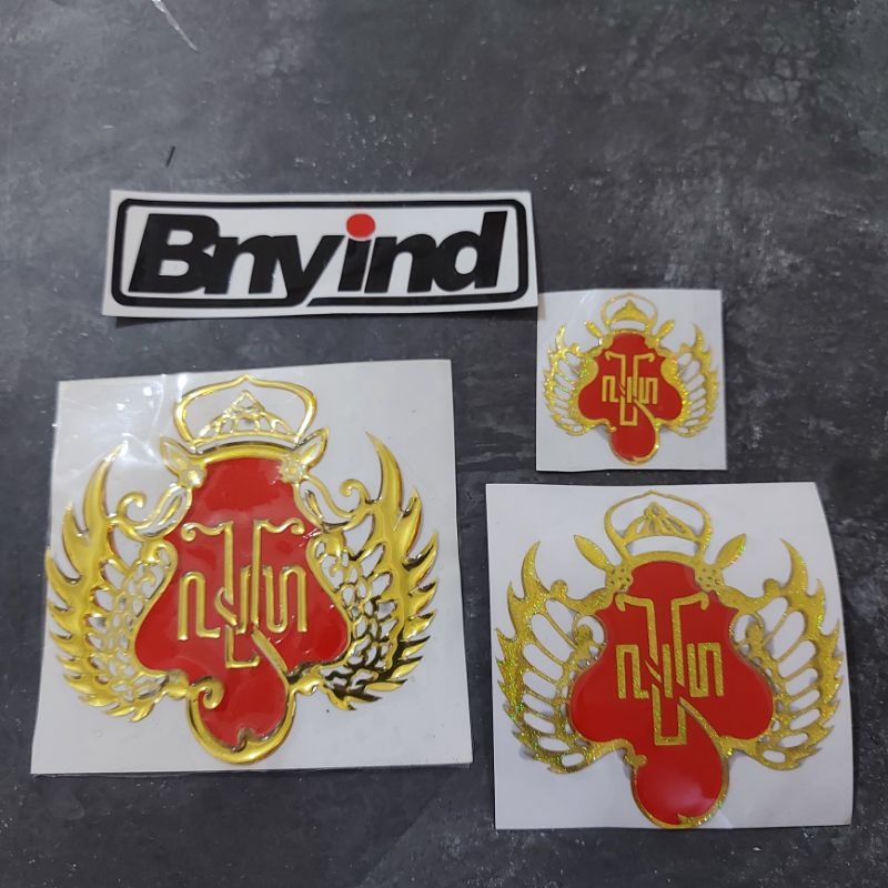 STICKER EMBLEM LOGO KRATON JOGJA TIMBUL