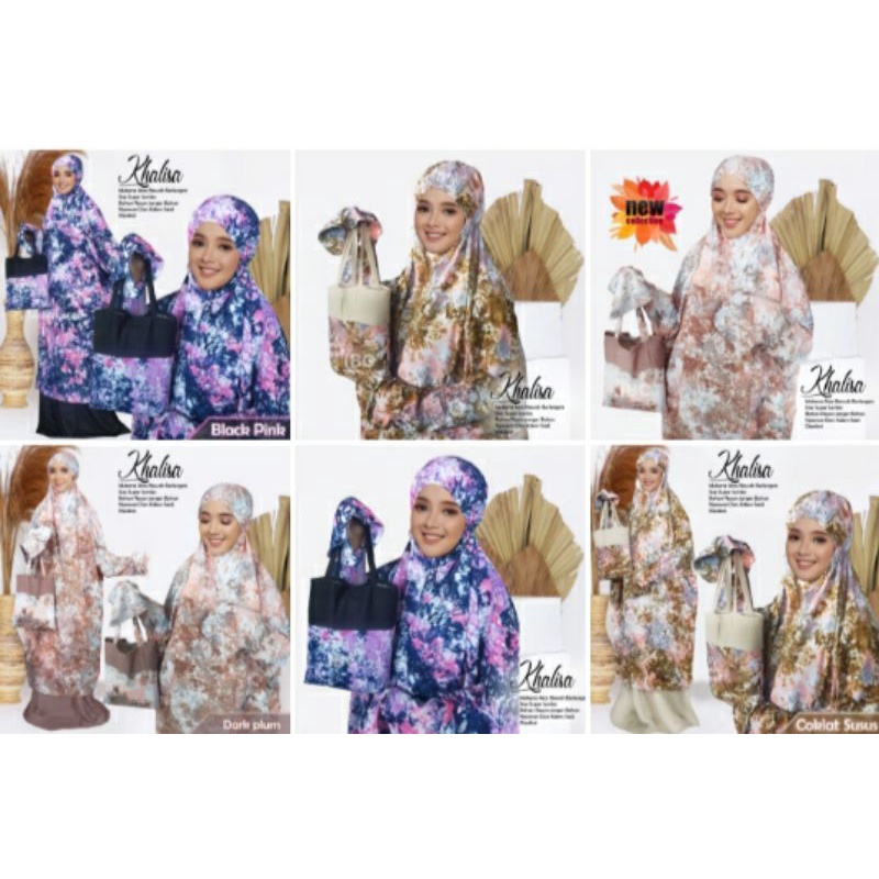 Mukena Putusan Berlengan/Mukena Unik Khalisa