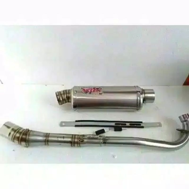 KNALPOT WRX TRIOVAL (INLET 38/50) JUPITER REVO VEGA KHARISMA SMASH SUPRA DLL