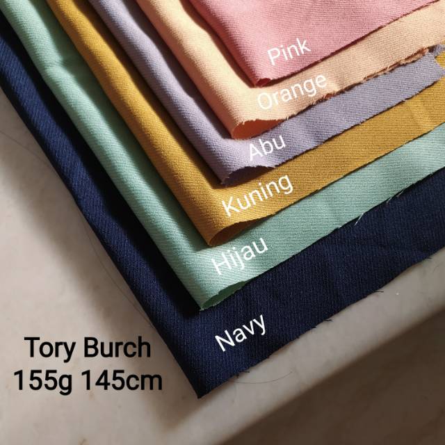 Kain Tory Burch 155 g Lebar 145 cm Shopee Indonesia