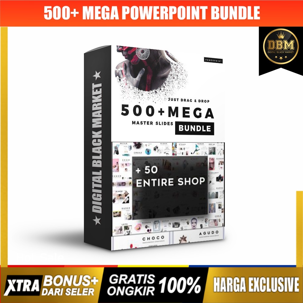 500+ Mega Power Point Bundle