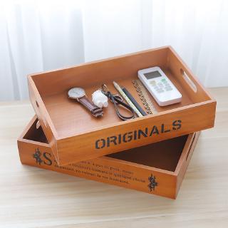 Zakka Kotak Kayu Retro Multifungsi Holder Pot Tanaman Zakka Kotak Kayu Retro Multifungsi Holder Pot Tanaman