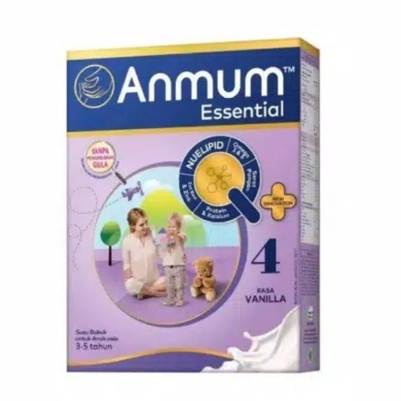 anmum essential 4 vanila 750gr/anmum