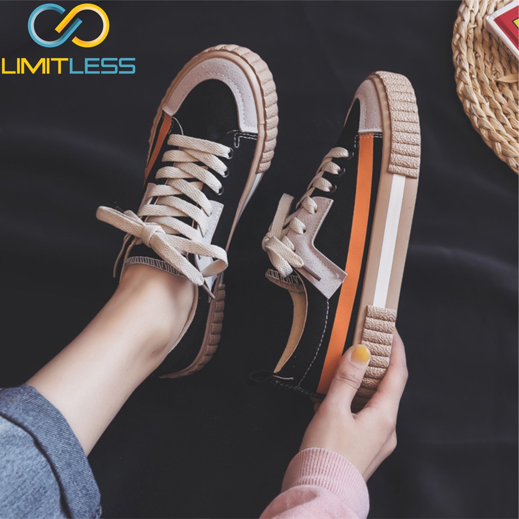 Sepatu Kanvas Wanita Import Sepatu Canvas Bertali Termurah Terlaris Korean Style High Quality