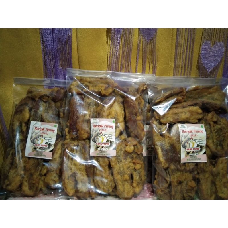 

Snack Keripik Pisang Sale Kang Topik 200 gr