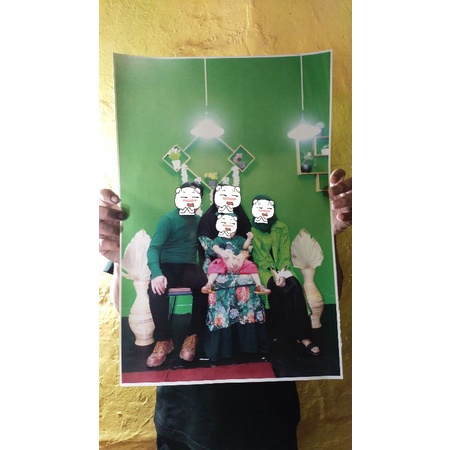 CETAK FOTO MURAH CETAK FOTO A3+ Sama seperti ukuran POSTER Cetak Foto 3R