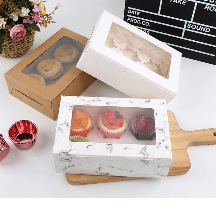 

Terbaru! Dus cupcake isi 6, box cupcake isi 6, dus muffin, box muffin .,