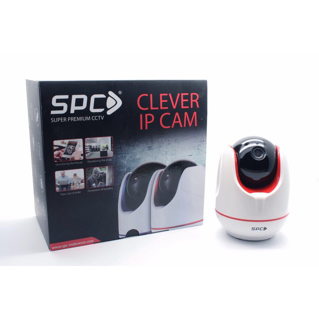 SPC CLEVER IP Cam CCTV Wifi Wireless Portable Smart Baby Camera (Best Seller)
