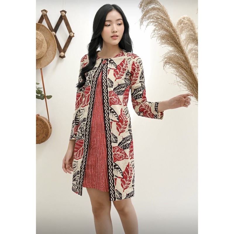 Batik Dress Cantik - Batik Murah - Batik Mewah