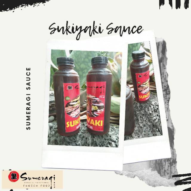 

SUKIYAKI SAUCE JAPANESE (SUMERAGI) JEPANG 250ML HALAL