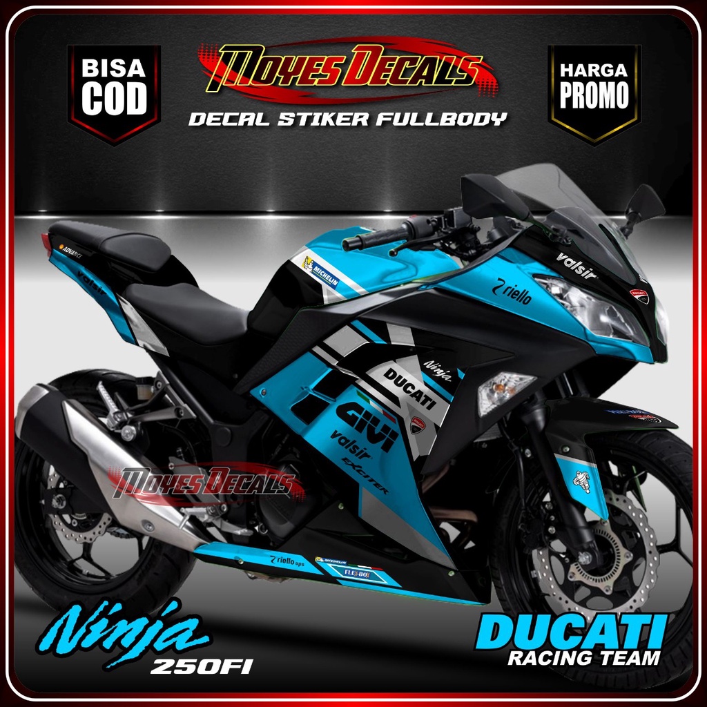 Decal Ninja 250 Fi Full Body Givi