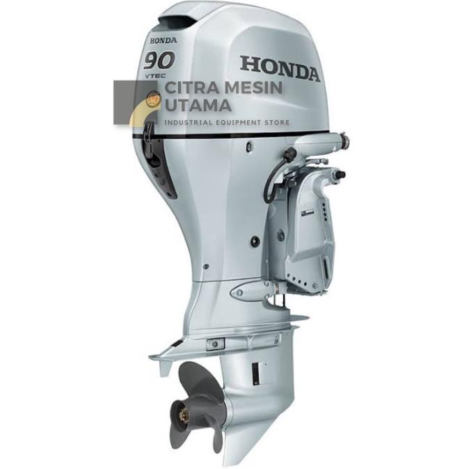 Mesin Tempel Outboard Motor Honda Bf90 90 Hp 4 Tak Elektrik Starter