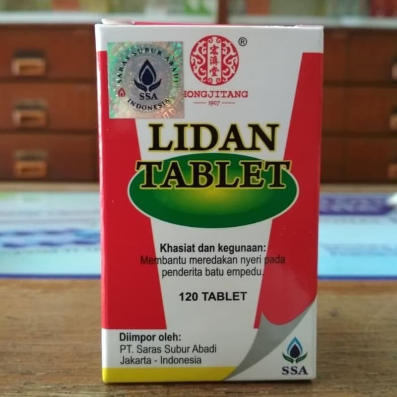 PT SSA Lidan Tablets - Obat Herbal Batu Empedu