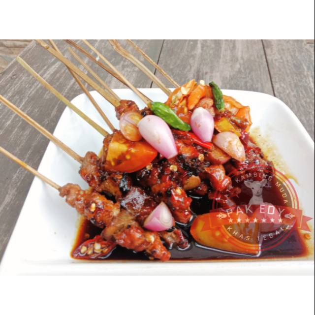 Sate Tegal Sate Kambing Muda Sate Kambing Siap Makan Sate Balibull Shopee Indonesia