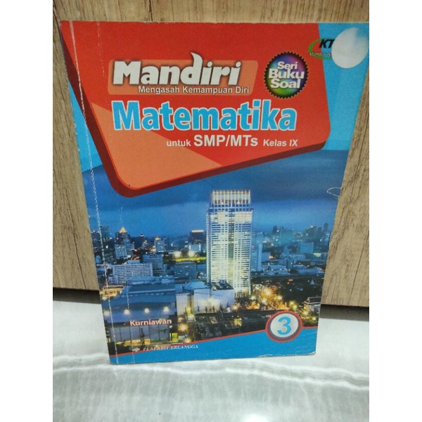 Buku Mandiri Matematika kelas 9 KTSP 2006